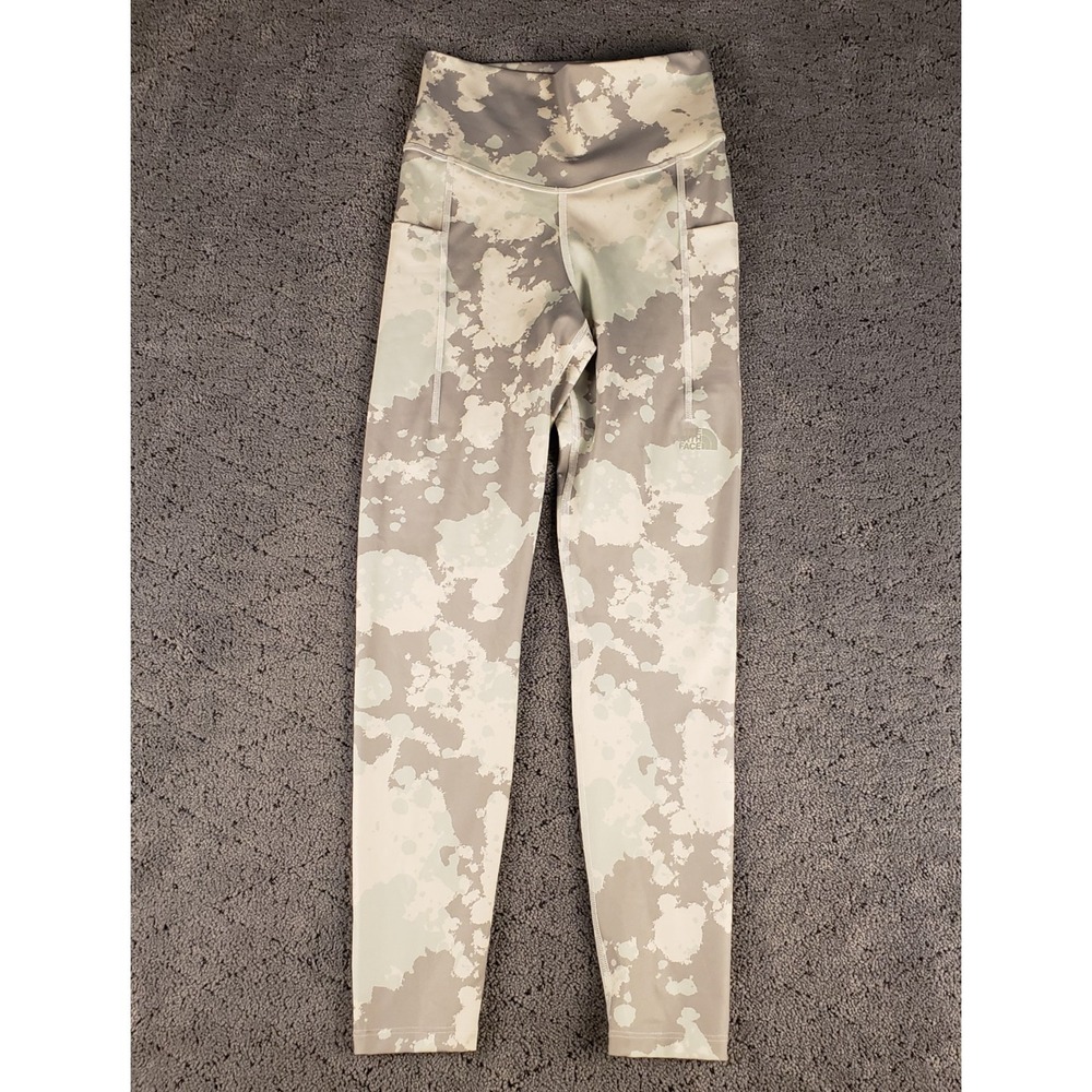 The North Face Legging Pants Womens S Gray Stretch Athleisure Running Jogging